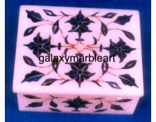 Marble inlay jewellery box-RE3428